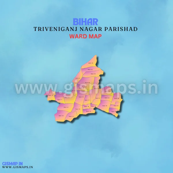 Triveniganj Nagar Parishad Ward Map